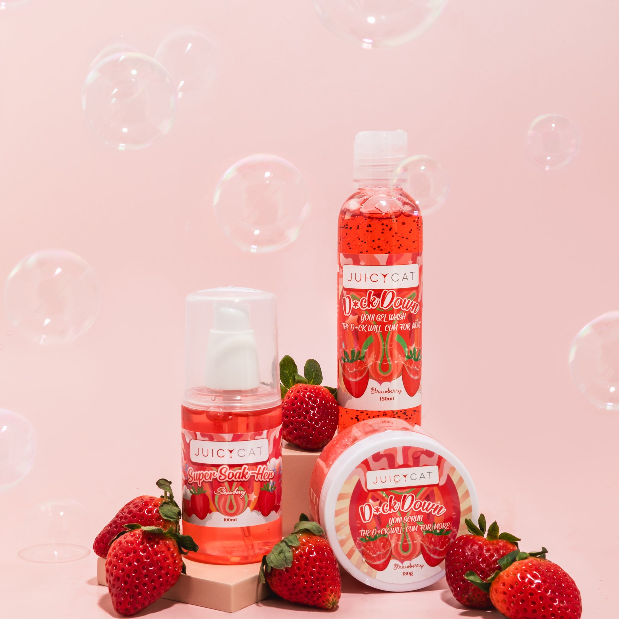 Strawberry Sensual Care Bundles