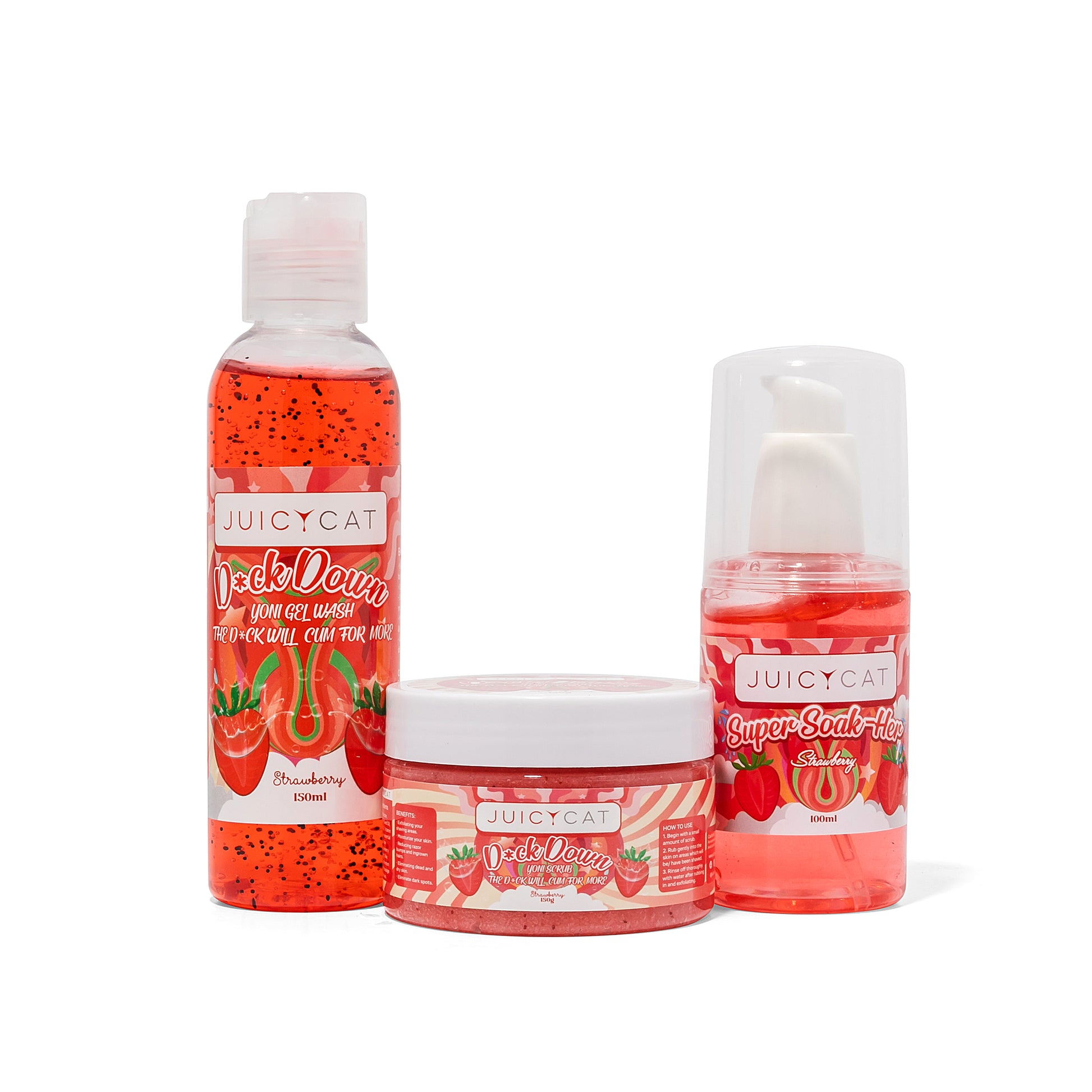 Strawberry Sensual Care Bundles